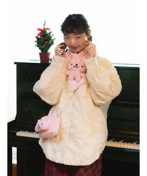 BETTY'S BLUE(べティーズブルー)の「エイミーちゃん ふわふわショルダーバッグ(ハンドバッグ・レディース・ピンク・F)」の14枚目の写真