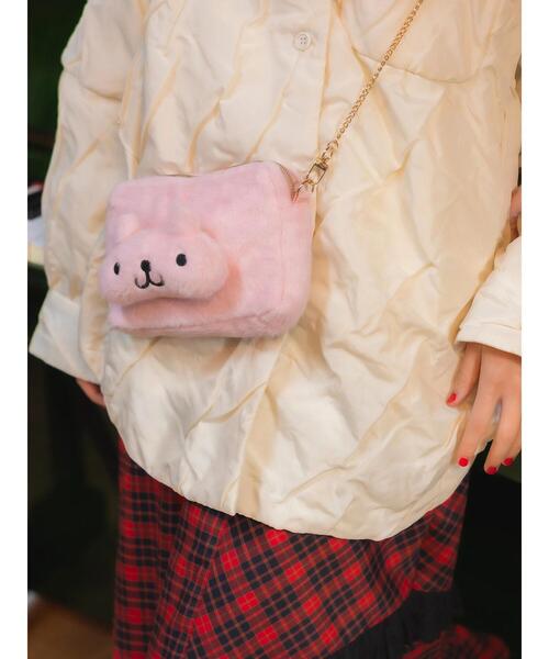 BETTY'S BLUE(べティーズブルー)の「エイミーちゃん ふわふわショルダーバッグ(ハンドバッグ・レディース・ピンク・F)」の16枚目の写真