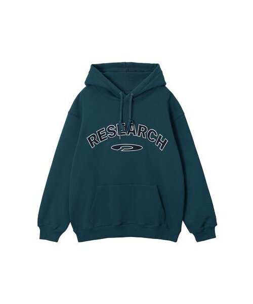 FDR(エフディーアール)の「Felt Double Applique Hood_Melange Grey(パーカー・メンズ・その他・LARGE/SMALL)」の3枚目の写真