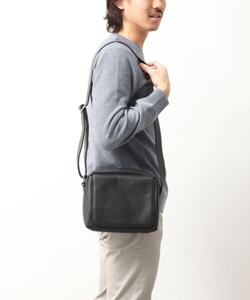 NOLLEY'S LIGHT(ノーリーズライト)の「LEATHER SHOULDER(ショルダーバッグ・メンズ・ブラック・FREE)」の3枚目の写真