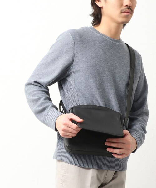 NOLLEY'S LIGHT(ノーリーズライト)の「LEATHER SHOULDER(ショルダーバッグ・メンズ・ブラック・FREE)」の5枚目の写真
