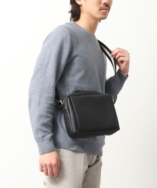 NOLLEY'S LIGHT(ノーリーズライト)の「LEATHER SHOULDER(ショルダーバッグ・メンズ・ブラック・FREE)」の6枚目の写真