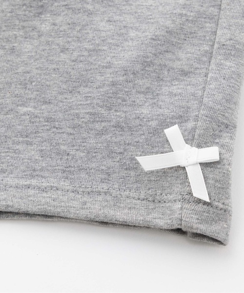 SEA（シー）の「リボンショートTEE（Tシャツ/カットソー・レディース・ホワイト/グレー/ブラック・ONE SIZE）」の11枚目の写真