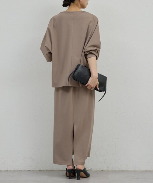 GALLARDAGALANTE(ガリャルダガランテ)の「ポンチタイトスカート(スカート・レディース・モカ/ブラック・0/1)」の17枚目の写真