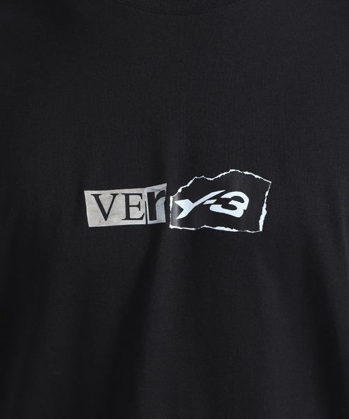 Y-3（ワイスリー）の「Y-3 GFX SHORT SLEEVE TEE（Tシャツ/カットソー・メンズ・ブラック・XX-LARGE/X-LARGE/LARGE/MEDIUM/SMALL/X-SMALL/XX-SMALL）」の4枚目の写真