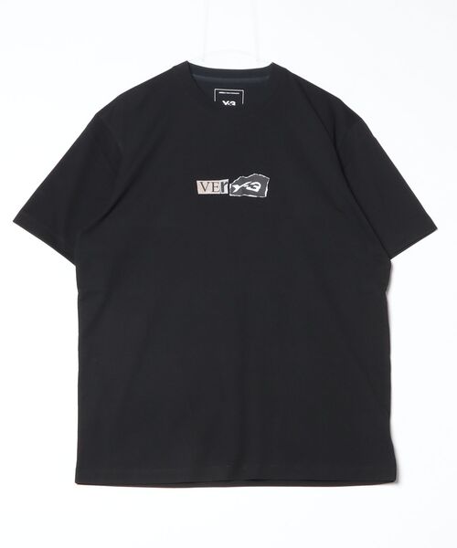 Y-3（ワイスリー）の「Y-3 GFX SHORT SLEEVE TEE（Tシャツ/カットソー・メンズ・ブラック・XX-LARGE/X-LARGE/LARGE/MEDIUM/SMALL/X-SMALL/XX-SMALL）」の3枚目の写真