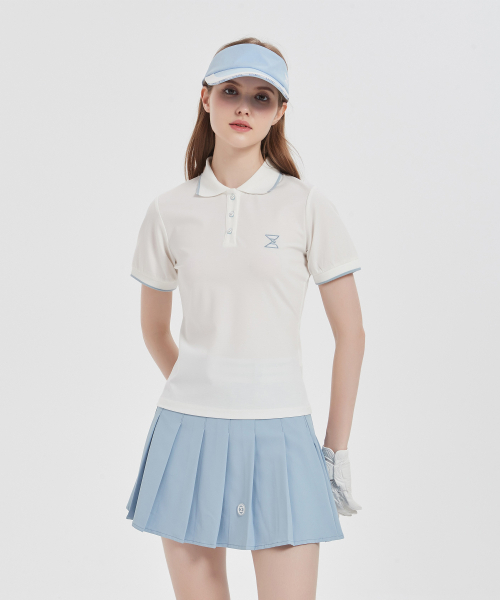 E.PARCA(イパルカ)の「ベイビーパンジーショートスリーブポロシャツ(ポロシャツ・レディース・その他・SMALL/MEDIUM/LARGE)」の2枚目の写真