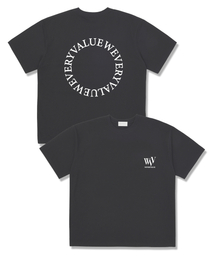 WEVERYVALUE（ウィベリべリュー）の「WVV Value Overfit Short Sleeve T-Shirt Dark Gray（Tシャツ/カットソー）」