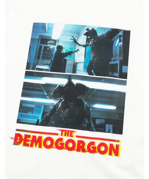 Little sunny bite(リトルサニーバイト)の「【RS】【Little sunny bite】stranger things x little sunny bite demogorgon tee(Tシャツ/カットソー・レディース・ホワイト/ブラック/ピンク・MEDIUM/SMALL)」の7枚目の写真