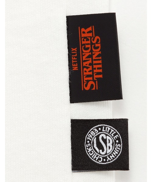 Little sunny bite(リトルサニーバイト)の「【RS】【Little sunny bite】stranger things x little sunny bite demogorgon tee(Tシャツ/カットソー・レディース・ホワイト/ブラック/ピンク・MEDIUM/SMALL)」の10枚目の写真