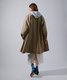 allureville（アルアバイル）の「ステンカラーフレアコート（ステンカラーコート）」