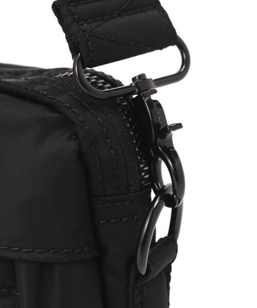 Alpha Industries(アルファインダストリーズ)の「Alpha Industries/アルファインダストリーズ/NYLON MESSENGER BAG/ナイロン メッセンジャー バッグ(トートバッグ・メンズ・グレー/ブラック・F)」の7枚目の写真