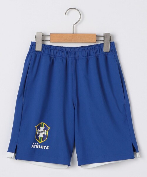 ATHLETA(アスレタ)の「【SHIPS KIDS別注】ATHLETA:〈UVカット〉130~170cm /メッシュ ショーツ(その他パンツ・キッズ・ブルー/ネイビー・LARGE/X-LARGE/XX-LARGE)」の2枚目の写真