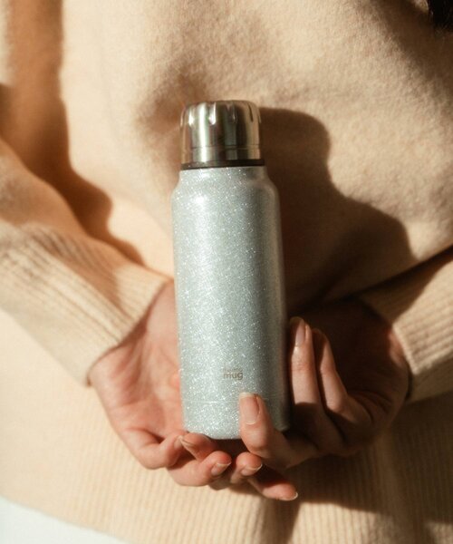BIRTHDAY BAR(バースデイバー)の「サーモマグ UMBRELLA BOTTLE MINI GLITTER(水筒・レディース・シルバー/ブルー/ピンク・0)」の3枚目の写真