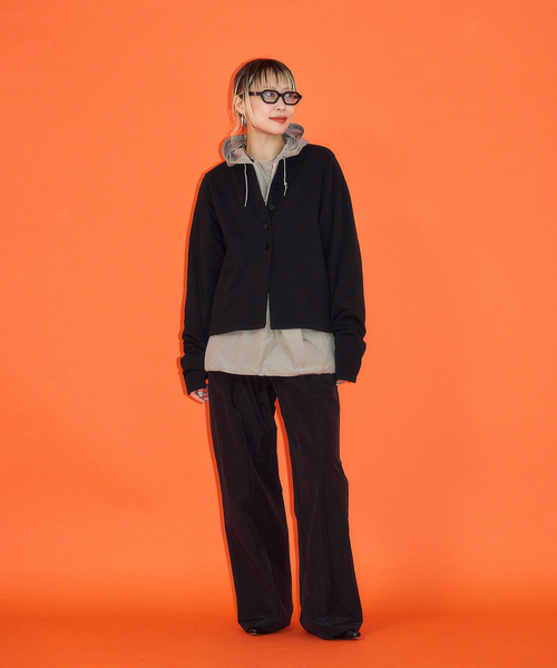 CITYSHOP（シティーショップ）の「[THE MOOD] アノラックパーカー（シャツ/ブラウス・レディース・ブラック/グリーン・38/36）」の15枚目の写真