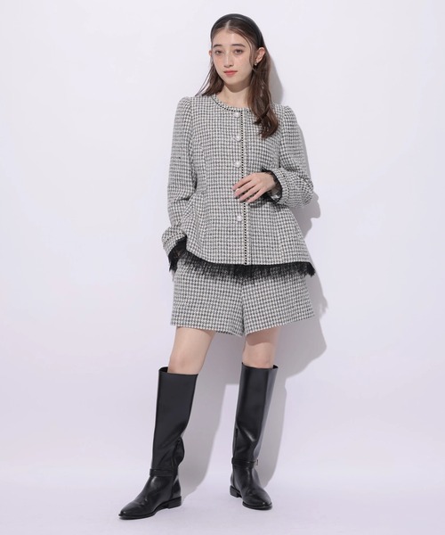 Rirandture￤ツィードハイウエストショートパンツ ツィードハイウエストショートパンツ | パンツ | Rirandture（リランド