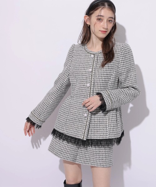 Rirandture（リランドチュール）の「ツィードハイウエストショートパンツ（その他パンツ・レディース・ブラック系その他2・0/1/2）」の14枚目の写真