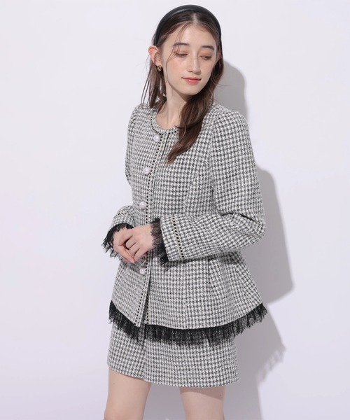 Rirandture（リランドチュール）の「ツィードハイウエストショートパンツ（その他パンツ・レディース・ブラック系その他2・0/1/2）」の17枚目の写真