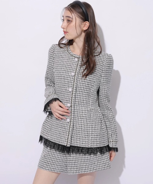 Rirandture（リランドチュール）の「ツィードハイウエストショートパンツ（その他パンツ・レディース・ブラック系その他2・0/1/2）」の19枚目の写真