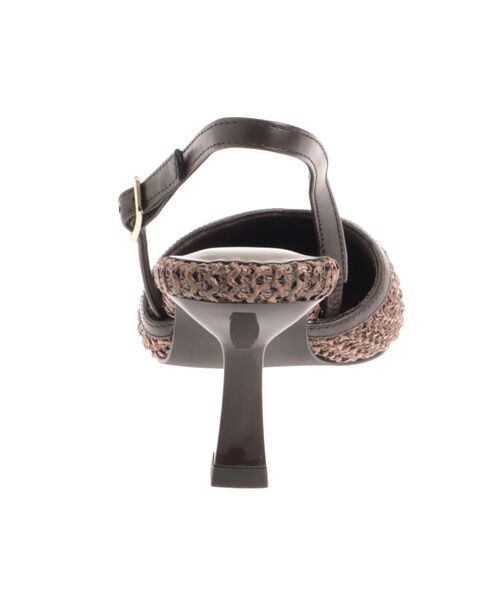 MERCURYDUO（マーキュリーデュオ）の「雑材ポインテッドトゥミュール（その他シューズ・レディース・ブラウン/オフホワイト・36/38）」の10枚目の写真