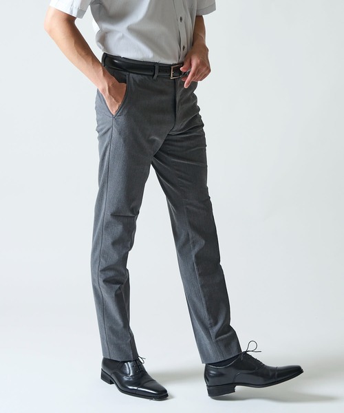 TETE HOMME(テットオム)の「【WEB限定】冷感 メッシュボンディング ストレッチテーパードスラックスパンツ(スラックス・メンズ・チャコールグレー/ネイビー系/ベージュ/ネイビー・SMALL/MEDIUM/LARGE/X-LARGE)」の19枚目の写真
