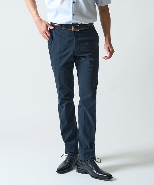 TETE HOMME(テットオム)の「【WEB限定】冷感 メッシュボンディング ストレッチテーパードスラックスパンツ(スラックス・メンズ・チャコールグレー/ネイビー系/ベージュ/ネイビー・SMALL/MEDIUM/LARGE/X-LARGE)」の15枚目の写真