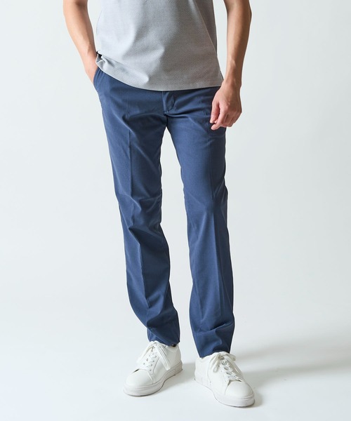 TETE HOMME(テットオム)の「【WEB限定】冷感 メッシュボンディング ストレッチテーパードスラックスパンツ(スラックス・メンズ・チャコールグレー/ネイビー系/ベージュ/ネイビー・SMALL/MEDIUM/LARGE/X-LARGE)」の14枚目の写真