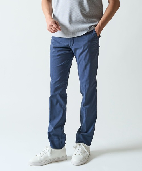 TETE HOMME(テットオム)の「【WEB限定】冷感 メッシュボンディング ストレッチテーパードスラックスパンツ(スラックス・メンズ・チャコールグレー/ネイビー系/ベージュ/ネイビー・SMALL/MEDIUM/LARGE/X-LARGE)」の13枚目の写真