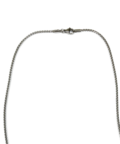 SK8ER ROCK(スケーターロック)の「Three Pendant O-Ring Surgical Steel Necklace ((Steel))(ネックレス・レディース・その他・FREE)」の5枚目の写真