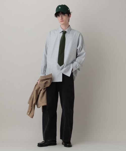 RAGEBLUE(レイジブルー)の「【MADE IN JAPAN】Retro Flower Jacquard Tie/レトロフラワー柄ジャガードネクタイ(ネクタイ・メンズ・ネイビー/グリーン/ブラウン・FREE)」の11枚目の写真