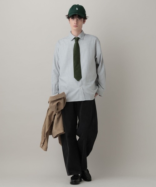 RAGEBLUE(レイジブルー)の「【MADE IN JAPAN】Retro Flower Jacquard Tie/レトロフラワー柄ジャガードネクタイ(ネクタイ・メンズ・ネイビー/グリーン/ブラウン・FREE)」の12枚目の写真