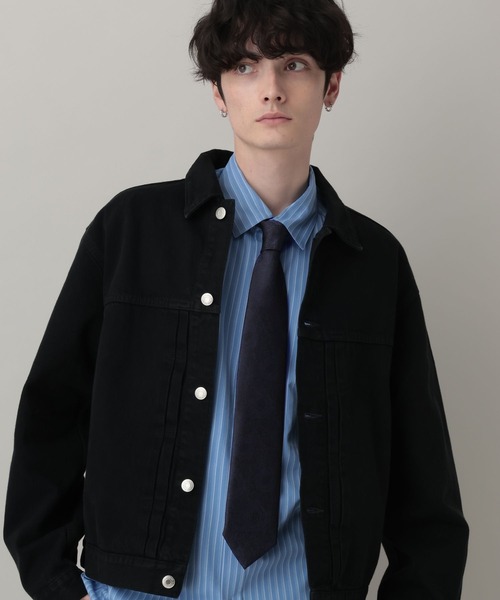 RAGEBLUE(レイジブルー)の「【MADE IN JAPAN】Retro Flower Jacquard Tie/レトロフラワー柄ジャガードネクタイ(ネクタイ・メンズ・ネイビー/グリーン/ブラウン・FREE)」の13枚目の写真