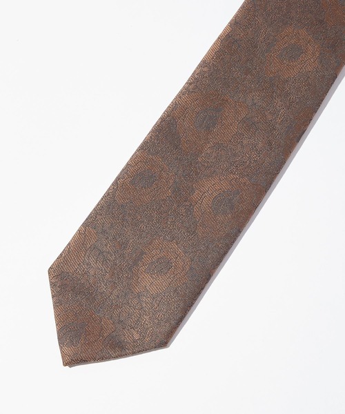 RAGEBLUE(レイジブルー)の「【MADE IN JAPAN】Retro Flower Jacquard Tie/レトロフラワー柄ジャガードネクタイ(ネクタイ・メンズ・ネイビー/グリーン/ブラウン・FREE)」の17枚目の写真