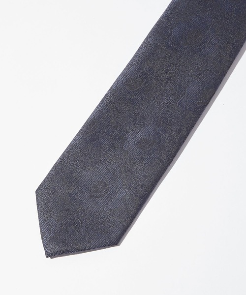 RAGEBLUE(レイジブルー)の「【MADE IN JAPAN】Retro Flower Jacquard Tie/レトロフラワー柄ジャガードネクタイ(ネクタイ・メンズ・ネイビー/グリーン/ブラウン・FREE)」の19枚目の写真