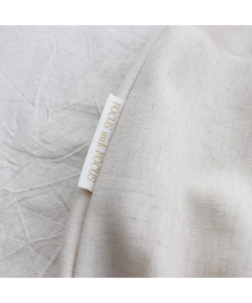 maarook(マルーク)の「杢ツイルメッシュフリルスリーブbabyロンパース(ロンパース・キッズ・オートミール・70cm/80cm)」の9枚目の写真