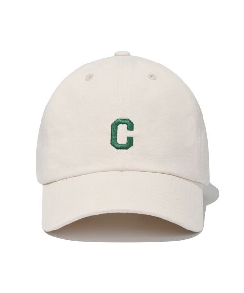 COVERNAT（カバーナット）の「[スタンダードフィット] スモールCロゴB.Bキャップクリーム（キャップ・レディース・その他・FREE）」の2枚目の写真