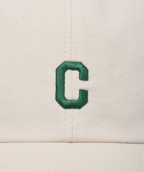 COVERNAT（カバーナット）の「[スタンダードフィット] スモールCロゴB.Bキャップクリーム（キャップ・レディース・その他・FREE）」の3枚目の写真