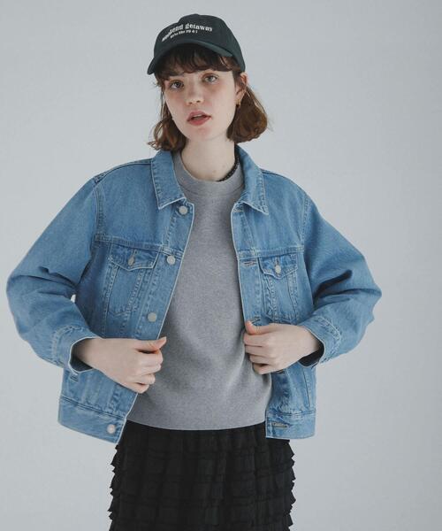 URBAN RESEARCH Sonny Label(アーバンリサーチサニーレーベル)の「スウェットライクニット(ニット/セーター・レディース・グレー/ライトブルー/イエロー・FREE)」の9枚目の写真