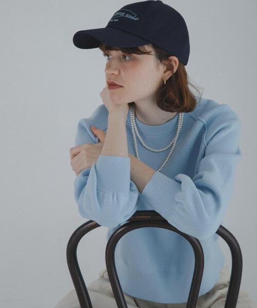 URBAN RESEARCH Sonny Label(アーバンリサーチサニーレーベル)の「スウェットライクニット(ニット/セーター・レディース・グレー/ライトブルー/イエロー・FREE)」の16枚目の写真