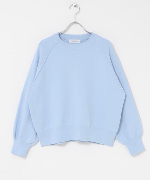 URBAN RESEARCH Sonny Label(アーバンリサーチサニーレーベル)の「スウェットライクニット(ニット/セーター・レディース・グレー/ライトブルー/イエロー・FREE)」の19枚目の写真