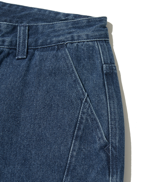 URBANDTYPE(アーバンディタイプ)の「デニムワイドダーツパンツ_インディゴ(デニムパンツ・レディース・その他・SMALL/MEDIUM/LARGE)」の7枚目の写真