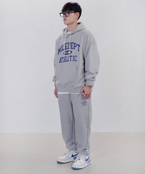 THE MILE（ザマイル）の「MILE DEPT SWEAT HOODIE [GREY]（パーカー・メンズ・その他・L/M/S/XL）」の5枚目の写真