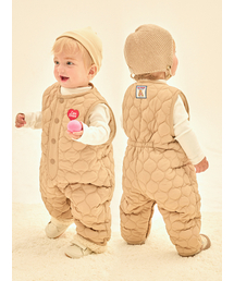 CAREBEARS（ケアベア）の「ベビー暖かいパディングジャンプスーツ外出服（その他パンツ）」