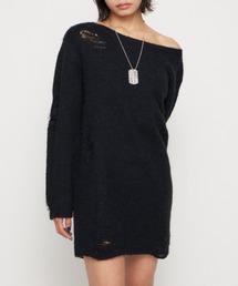 LAGUA GEM | CRASH LOOSEY KNIT ワンピース(ワンピース)