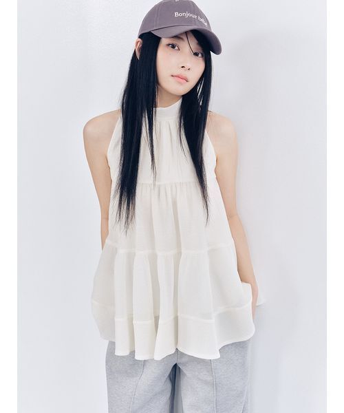 LILY BROWN（リリーブラウン）の「Bonjour Bebeキャップ（キャップ・レディース・グレー/ブラウン/ピンク・F）」の10枚目の写真