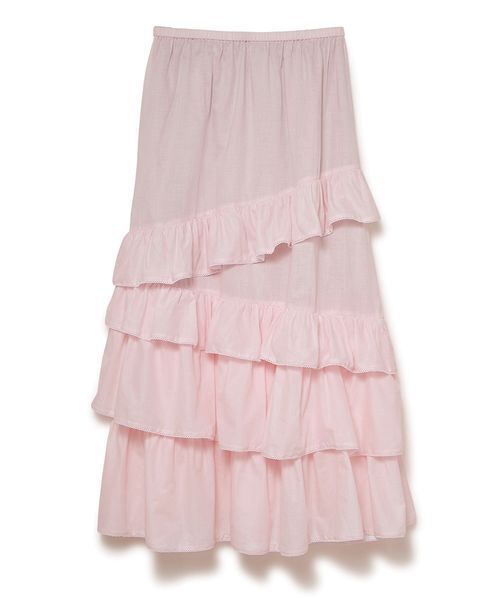 SORIN（ソリン　）の「Random Ruffled Skirt/ランダムラッフルスカート（スカート・レディース・ブラック/ライトピンク/その他・38）」の10枚目の写真