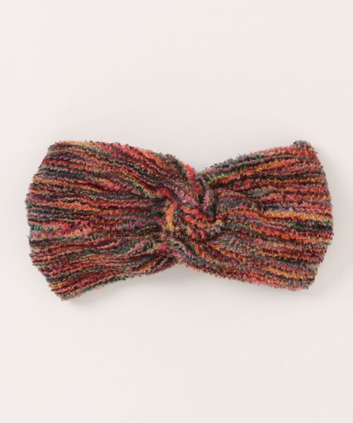 チャイハネ（チャイハネ）の「【チャイハネ】ネオミックスニットヘアバンド（ヘアバンド・レディース・レッド/ブルー/カーキ・FREE）」の3枚目の写真