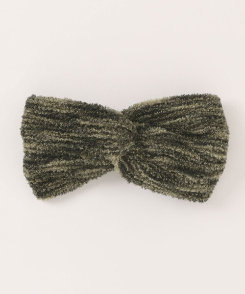 チャイハネ（チャイハネ）の「【チャイハネ】ネオミックスニットヘアバンド（ヘアバンド・レディース・レッド/ブルー/カーキ・FREE）」の2枚目の写真