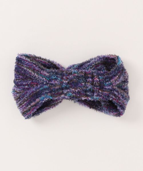 チャイハネ（チャイハネ）の「【チャイハネ】ネオミックスニットヘアバンド（ヘアバンド・レディース・レッド/ブルー/カーキ・FREE）」の4枚目の写真