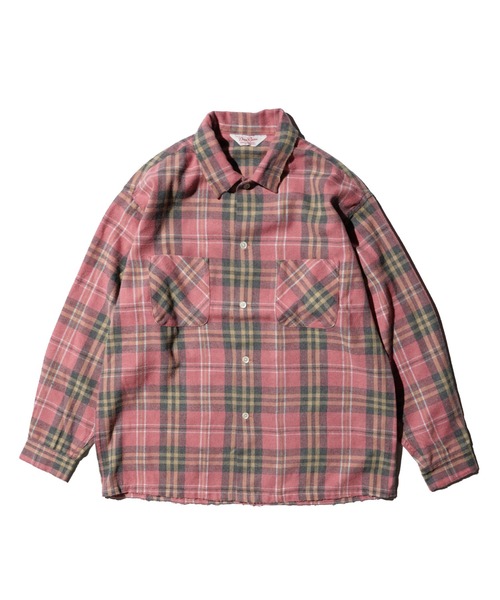 2AM(ツーエイエム)の「DAN RIVER ダンリバー / WORN-OUT CHECK FLANNEL SHIRT(シャツ/ブラウス・メンズ・グリーン/ミント/マルチ/ピンク/ブラック・SMALL/MEDIUM/LARGE)」の5枚目の写真